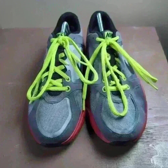 Nike Women's Free XT Quick Fit Flywire Running Shoes Size  8.5 Gray and Red - Picture 9 of 11